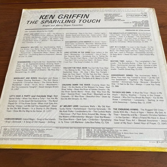 Ken Griffin The Sparkling Touch Vinyl Record - Picture 2 of 2